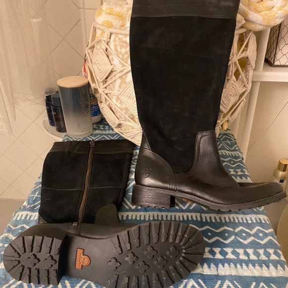 Unworn Black Timberland Tall Boots - Picture 4 of 7